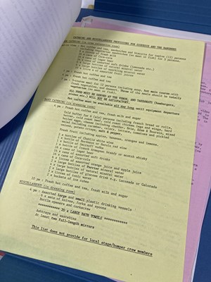 Lot 564 - CONTRACTS AND CONCERT BOOKING ARCHIVE - SIOUXSIE AND THE BANSHEES - 1982-1991 WITH T-SHIRT.