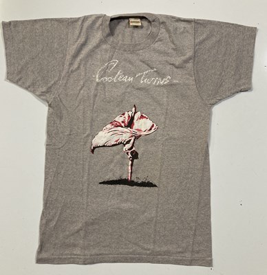 Lot 373 - COCTEAU TWINS - ORIGINAL 1982 LULLABIES T-SHIRT.