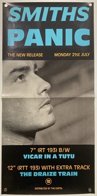Lot 504 - THE SMITHS - PANIC CARTEL/ROUGH TRADE PROMO POSTER.
