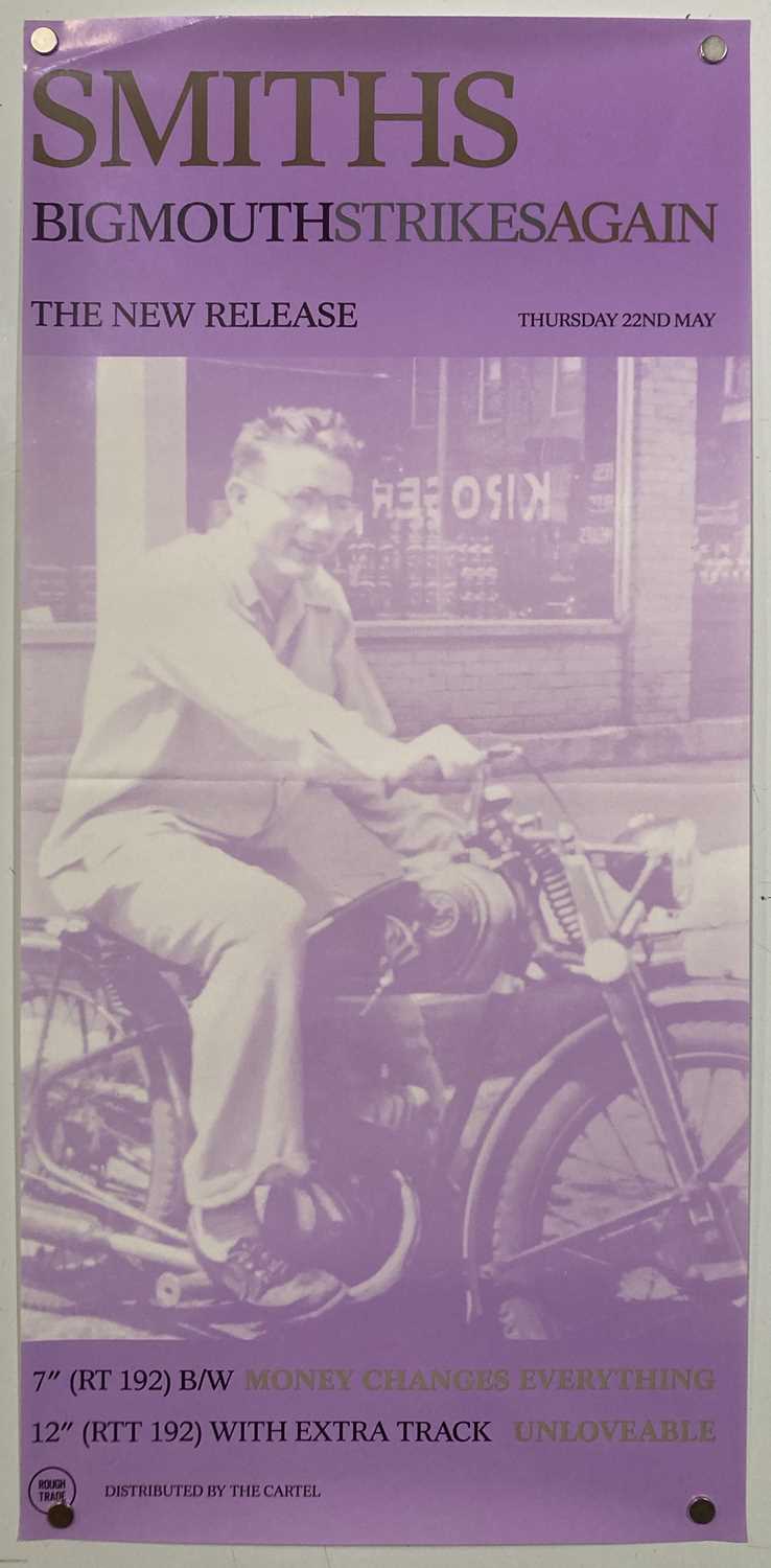 Lot 506 - THE SMITHS - BIGMOUTH.. CARTEL/ROUGH TRADE PROMO POSTER.