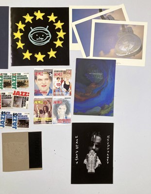 Lot 80 - PRESS / PROMO ITEM COLLECTION - QUEEN / SMITHS STICKERS / PRINCE ETC.