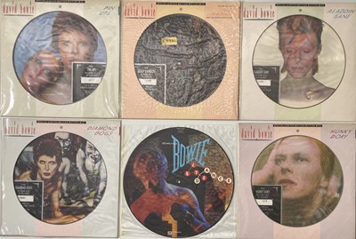 Lot 1155 - DAVID BOWIE - LP/12" PICTURE DISCS