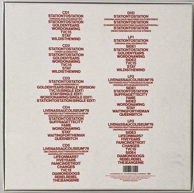 Lot 1157 - DAVID BOWIE - STATION TO STATION - DELUXE LP/ CD BOX-SET (BOWSTSD2010)