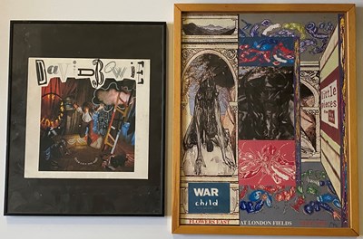 Lot 306 - DAVID BOWIE WAR CHILD 1994 POSTER