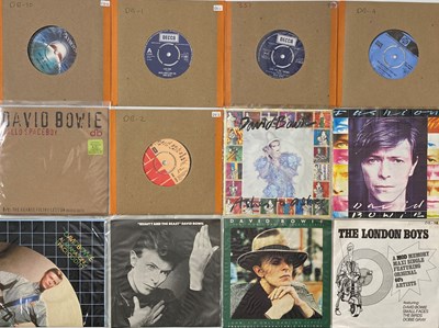 Lot 1161 - DAVID BOWIE AND RELATED - 7" COLLECTION