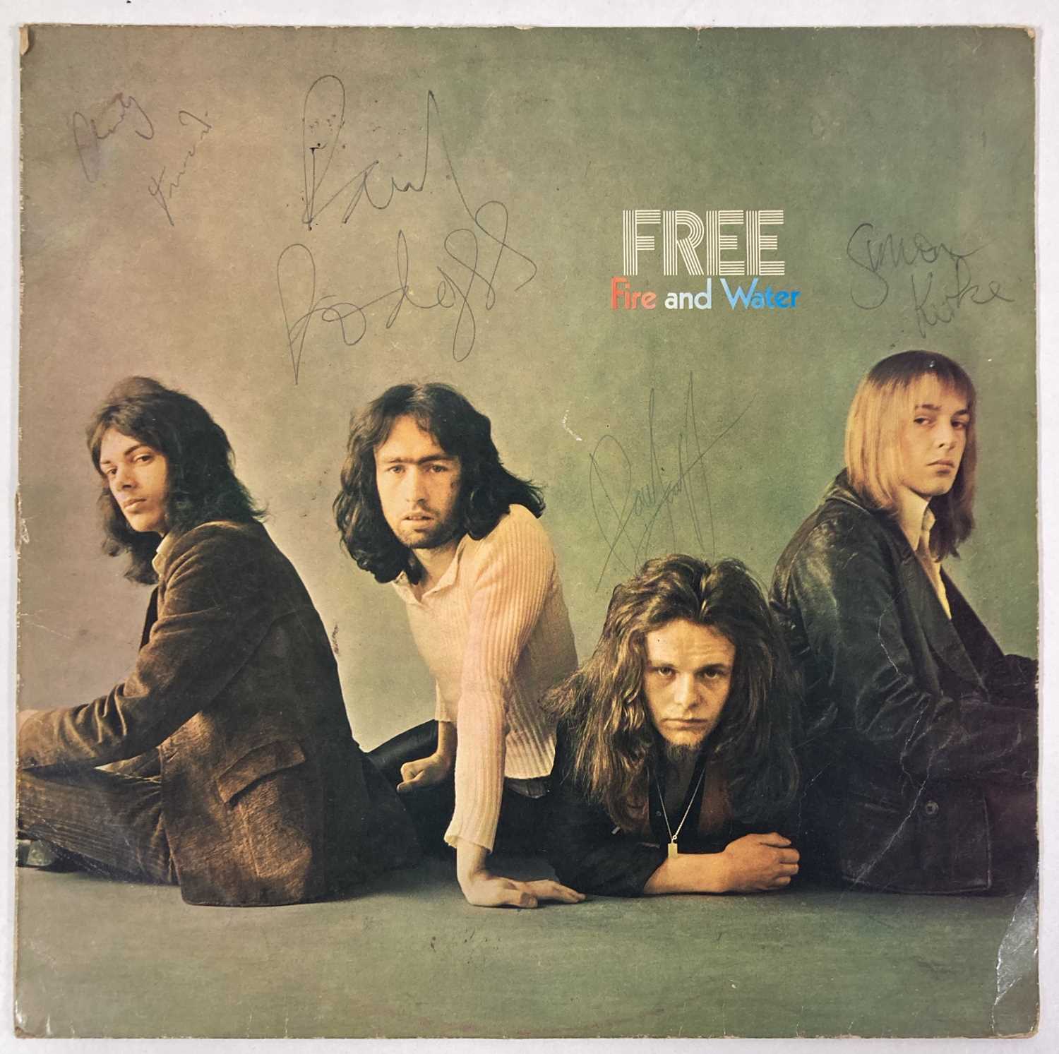 Lot 330 - FREE - FULLY SIGNED COPY OF FIRE AND WATER.