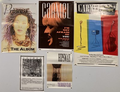 Lot 263 - 1980S PROMOTIONAL POSTERS -  POP / NEW WAVE / INDIE TO INC PRINCE / THE CLASH.