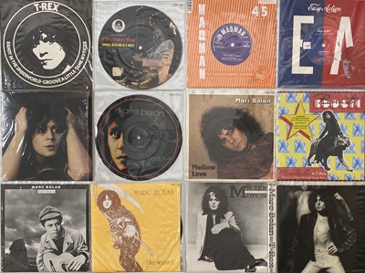 Lot 1164 - T. REX & RELATED - 7" COLLECTION
