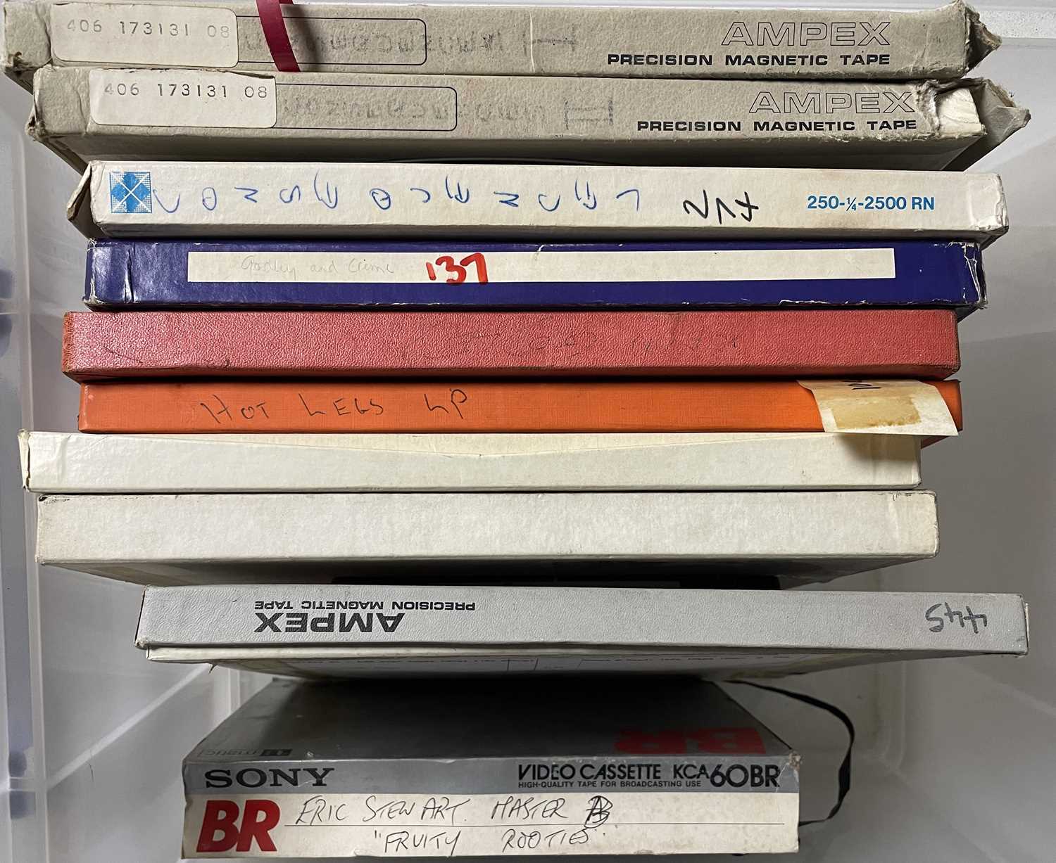 Lot 461 - 10CC / RELATED - MASTER TAPE COLLECTION.