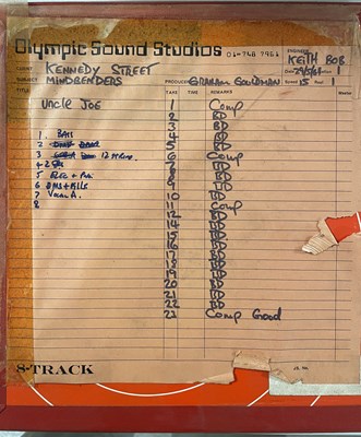 Lot 465 - MASTER TAPE ARCHIVE - 1960S / 70S BANDS INC MINDBENDERS / MOODY BLUES.