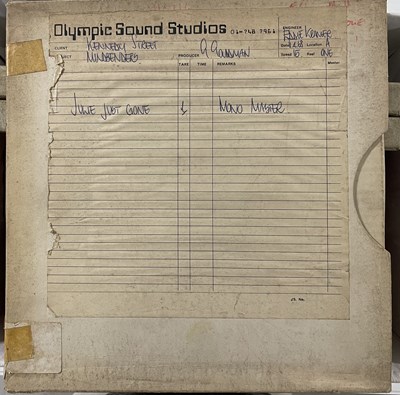 Lot 465 - MASTER TAPE ARCHIVE - 1960S / 70S BANDS INC MINDBENDERS / MOODY BLUES.