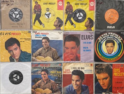 Lot 1178 - ELVIS PRESLEY - OVERSEAS 7" COLLECTION
