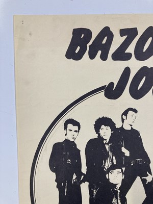 Lot 581 - ADAM ANT INTEREST - A BAZOOKA JOE POSTER C 1975 DESIGNED BY ADAM ANT.