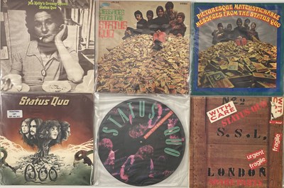 Lot 1183 - STATUS QUO  LP COLLECTION (INC SOME 12"/ PICTURE DISCS)