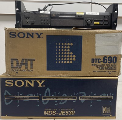 Lot 45 - STRAWBERRY STUDIOS - STRAWBERRY RENTALS COLLECTION - SONY EQUIPMENT.
