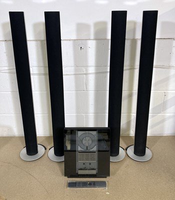 Lot 60 - BANG AND OLUFSEN HI-FI SETUP INC BEOLAB SPEAKERS.