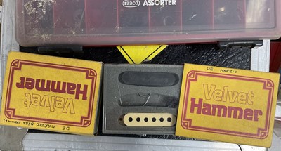 Lot 53 - STRAWBERRY STUDIOS - STRAWBERRY RENTALS COLLECTION - GUITAR PARTS AND STRINGS.