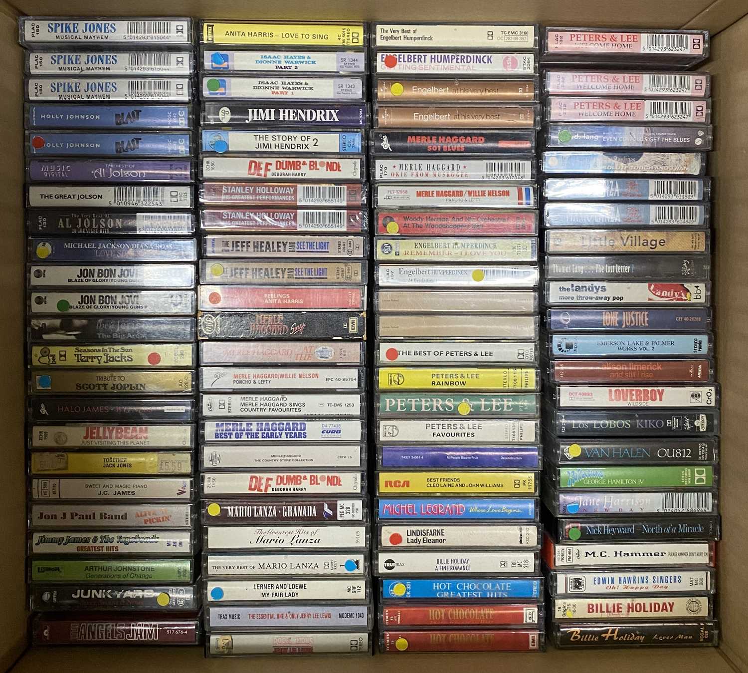 Lot 1210 - CASSETTES - LARGE COLLECTION