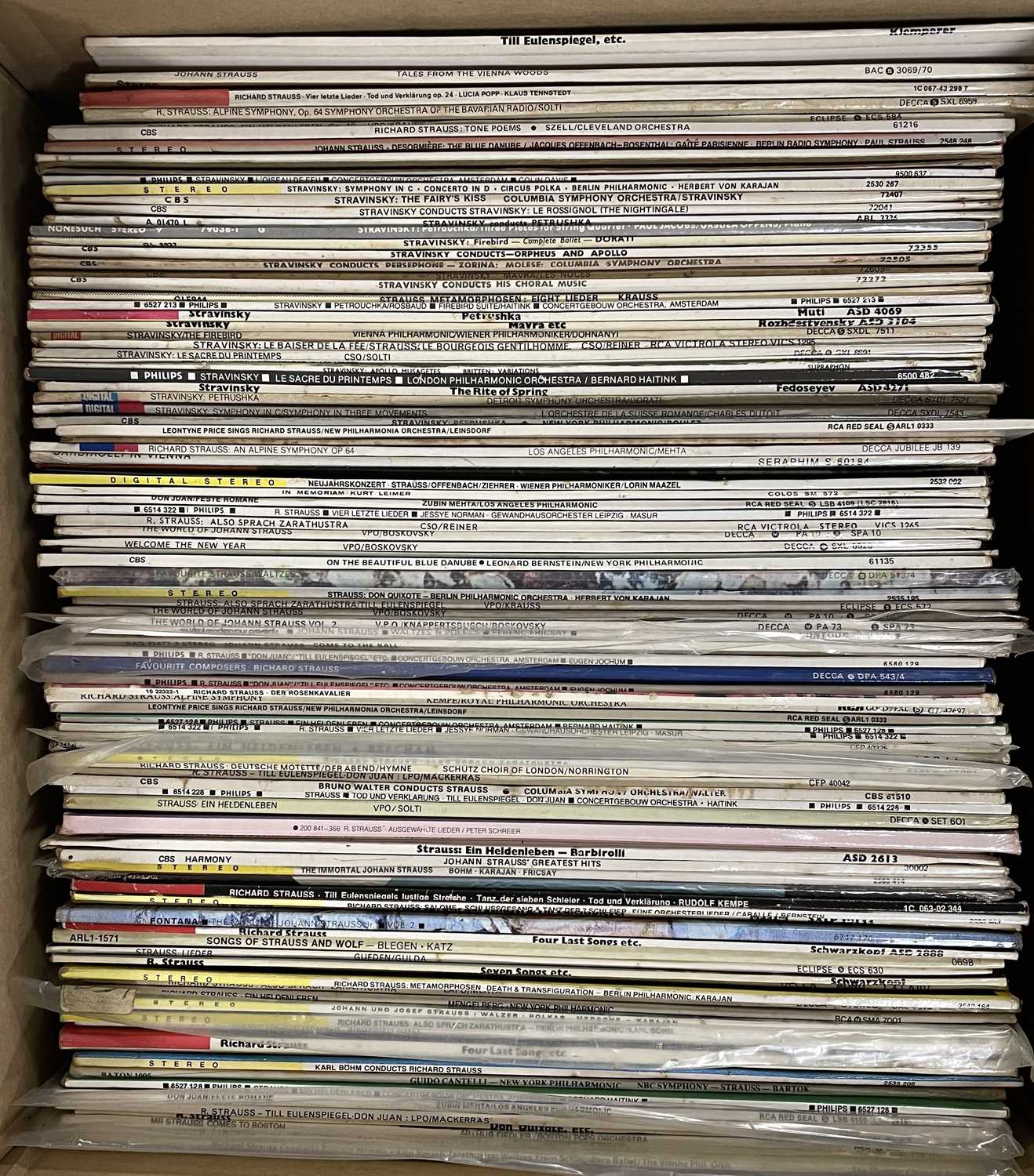 Lot 1103 - CLASSICAL LP ARCHIVE - 1100+ LPS INCLUDING MANY RARITIES.