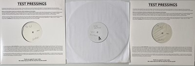 Lot 1209 - THE FALL/ JOY DIVISION - ROCK AGAINST RACISM XMAS PARTY/ LEIGH ROCK FESTIVAL LP (WHITE LABEL TEST PRESSINGS)