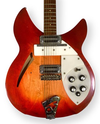 Lot 569 - YES INTEREST - RICKENBACKER 12-STRING ELECTRIC GUITAR OWNED AND PLAYED BY CHRIS SQUIRE.