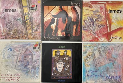 Lot 13 - JAMES - LP/ 12"/ 7" PACK