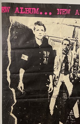 Lot 320 - THE CLASH, A CONCERT POSTER FOR DUBLIN, OCT 1977.