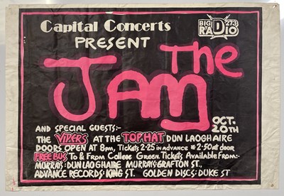 Lot 437 - THE JAM - A RARE CONCERT POSTER, DUBLIN, 1978.