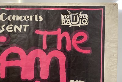 Lot 437 - THE JAM - A RARE CONCERT POSTER, DUBLIN, 1978.