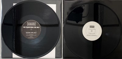 Lot 27 - OASIS - IT'S GOOD TO BE FREE/ ROUND OUR WAY 12" PROMOS PACK