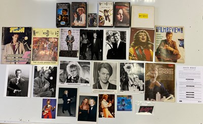 Lot 326 - DAVID BOWIE MEMORABILIA