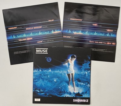 Lot 156 - MUSE - SHOWBIZ LP (1999 UK CLEAR VINYL - MUSHROOM MUSH59LP)