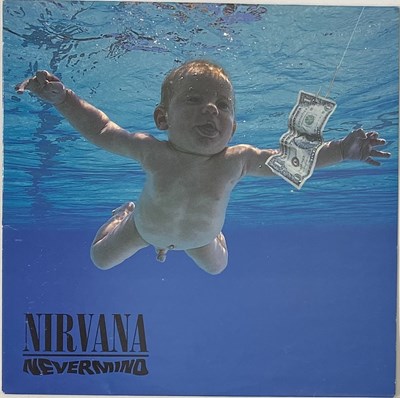 Lot 157 - NIRVANA - NEVERMIND LP (1991 EU OG - GEFFEN GEF24425)