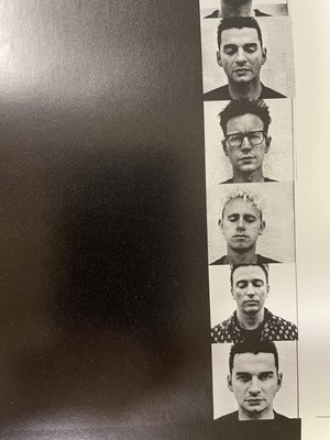Lot 77 - DEPECHE MODE - PROOF / REJECTED INNER SLEEVE DESIGN FOR 'VIOLATOR'.