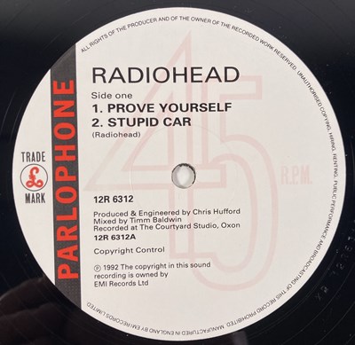 Lot 15 - RADIOHEAD - DRILL EP 12" (UK OG - PARLOPHONE 12R 6312)