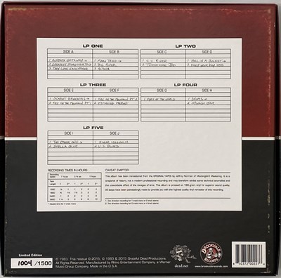 Lot 177 - GRATEFUL DEAD - DICK'S PICKS VOLUME SIX: HARTFORD CIVIC CENTRE 10/14/83 (BRK-227)