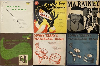 Lot 43 - BLUES/ JAZZ - 10" LP COLLECTION