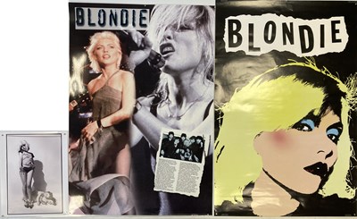 Lot 179 - BLONDIE POSTERS INC ONE SIGNED