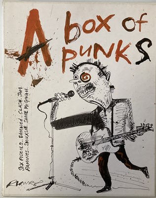 Lot 327 - IAN DICKSON - A BOX OF PUNKS LIMITED EDITION PHOTO SET - COPY NUMBER 0001