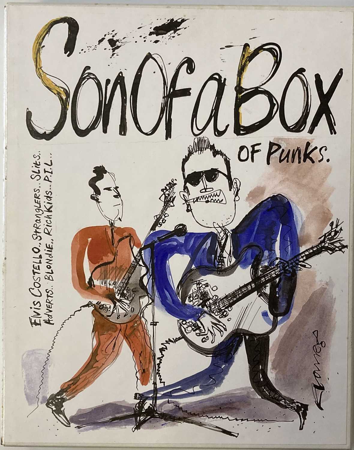 Lot 338 - IAN DICKSON - SON OF A BOX OF PUNKS LIMITED EDITION PHOTO SET- WITH SIGNED DEBBIE HARRY PHOTO