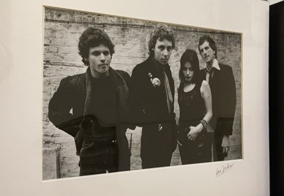 Lot 338 - IAN DICKSON - SON OF A BOX OF PUNKS LIMITED EDITION PHOTO SET- WITH SIGNED DEBBIE HARRY PHOTO