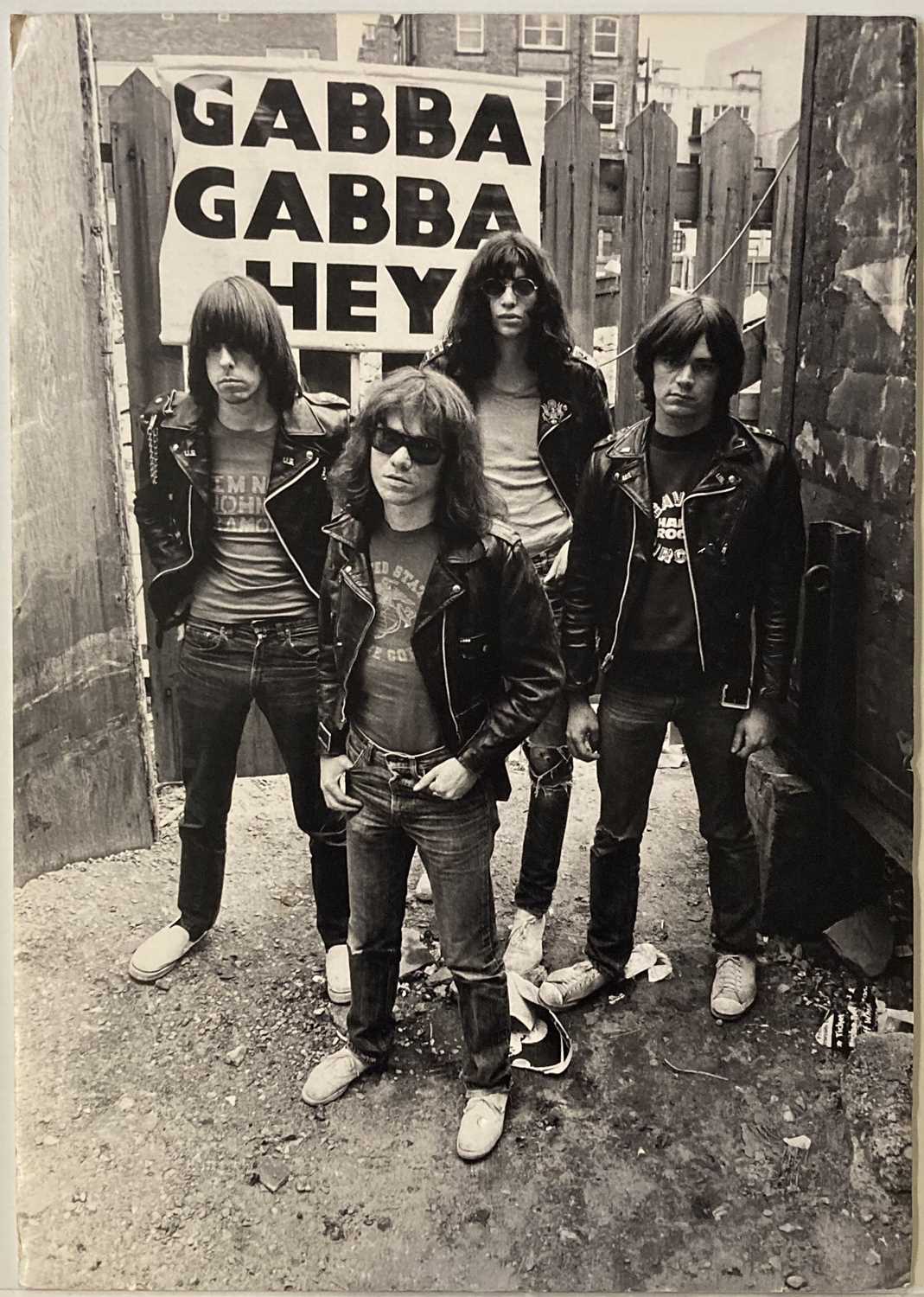 Lot 353 - IAN DICKSON RAMONES LARGE FORMAT PHOTOGRAPH