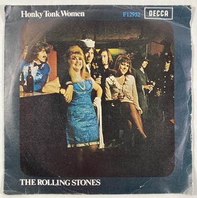 Lot 253 - THE ROLLING STONES - HONKY TONK WOMEN C/W YOU CAN'T ALWAYS GET WHAT YOU WANT 7" - ORIGINAL UK DEMO (DECCA F 12952)