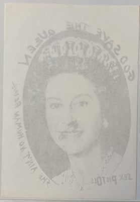 Lot 270 - SEX PISTOLS GOD SAVE THE QUEEN ORIGINAL FLYER
