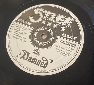 Lot 303 - THE DAMNED - DAMNED DAMNED DAMNED SIGNED MISPRINT ERRATUM SLEEVE