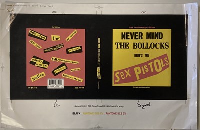 Lot 273 - SEX PISTOLS ARTWORK PROOF PRINTS