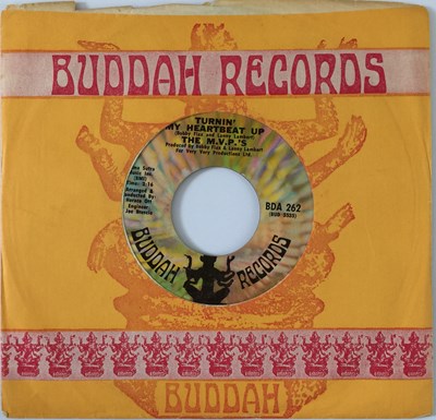Lot 23 - THE M.V.P.'S - TURNIN' MY HEARTBEAT UP/ EVERY MAN FOR HERSELF 7" (US SOUL - BUDDAH BDA 262)