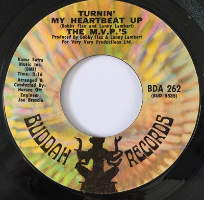 Lot 23 - THE M.V.P.'S - TURNIN' MY HEARTBEAT UP/ EVERY MAN FOR HERSELF 7" (US SOUL - BUDDAH BDA 262)