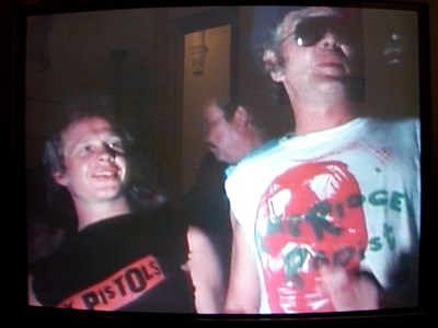 Lot 276 - SEX PISTOLS USA 1978 TOUR T-SHIRT - WORN ON SCREEN IN GREAT ROCK & ROLL...
