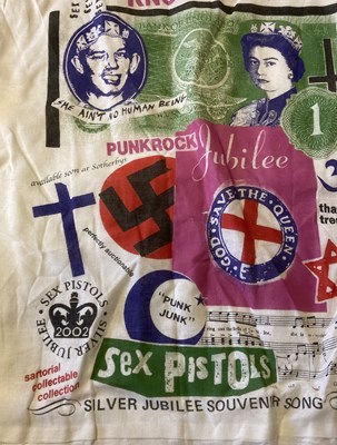 Lot 278 - SEX PISTOLS CLOTHING SOLD AT CRYSTAL PALACE